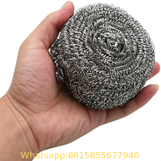 Wholesale Manufacturer Kitchen Cleaning Usage Stainless Steel Scrubber