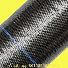 Landscape Black Spunbond Non Woven Ground Cover Vegetable Garden Weed Barrier Anti Uv Fabric Weed Mat