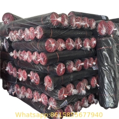 PP plastic black Apple orchard ground cover woven fabric anti weed mat