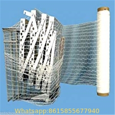 High elasticity Breathable vented plastic stretch pallet wrap film