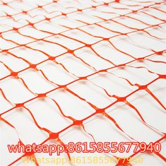 4' x 100' 14Lb Orange Oval Safety/Snow Fence