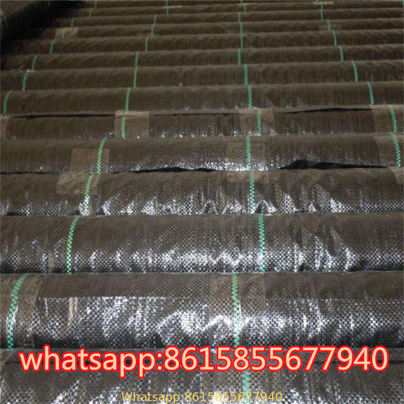 Black/Green/White PP/PE/Plastic Woven Geotextile/Ground Cover/Anti Weed Barrier/Control Mat for Agriculture/Garden/Lands