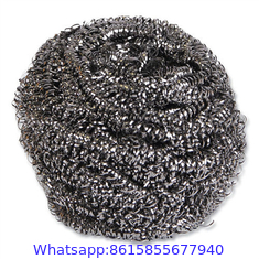 Kitchen Cleaning Sponge Wire Ball 304 Stainless Steel Scourer Cleaning Ball Steel Scrubber for Dining Room