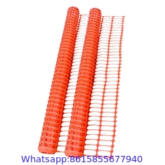 Safety Fence Post Plastic Orange Safety Barrier Snow Fence