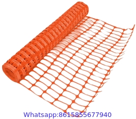 cheap high quality orange plastic security fence