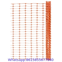 New Zealand market 1X50m 100% HDPE Plastic Orange Safety Barrier Mesh Net