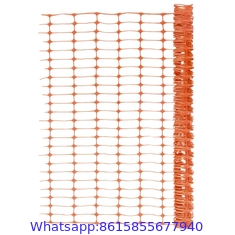 New Zealand market 1X50m 100% HDPE Plastic Orange Safety Barrier Mesh Net