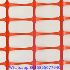 100% new material manufacturer orange safety barrier fence net for warning