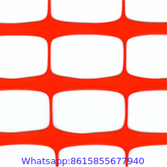 China factory orange safety fence barrier mesh of road warning barrier