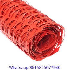 China Factory Orange HDPE Plastic Safety Warning Net Barrier Mesh Fence