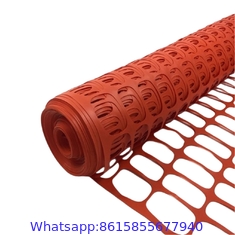 Orange Plastic Mesh Fence Warning Mesh Net Snow Fence