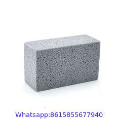 Grill Brick, 3.5 x 4 x 8, Charcoal,12/Carton