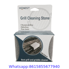 Grill Griddle Cleaning 8″ x 4″ x 3.5″ Black Grill Brick