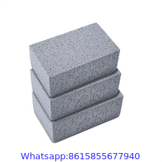 Grill Griddle Cleaning Brick Block Ecological Grill Cleaning Brick De-Scaling Cleaning Stone for Removing Stains BBQ(4 P
