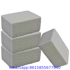Grill Griddle Cleaning Brick Block Ecological Grill Cleaning Brick De-Scaling Cleaning Stone for Removing Stains