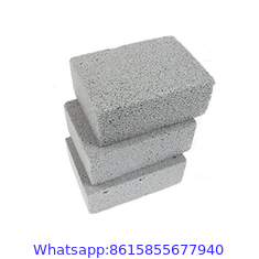 Large Size Grill Cleaner, Grill Cleaning Stone with Heat-resistant Handle,Non-toxic Material Grill Cleaning Blocks