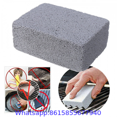 Heavy Duty Grill Cleaner, Grill Cleaning Bricks with Handle/Grill Stone/Griddle Stone, Scrubbing Pumice Stone