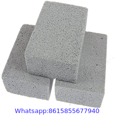 Heavy Duty Grill Cleaner, Grill Cleaning Bricks with Handle/Grill Stone/Griddle Stone, Scrubbing Pumice Stone
