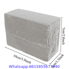 Heavy Duty Grill Cleaner, Grill Cleaning Bricks with Handle, Pumice Griddle Cleaning Stone Removing Stains for BBQ, Swim