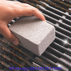 Heavy Duty Grill Cleaner, Grill Cleaning Bricks with Handle, Pumice Griddle Cleaning Stone Removing Stains for BBQ, Swim