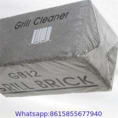 Grill Griddle Cleaning Brick Block,2Pack Grill Cleaning Stone Brick with Handle,Pumice Stone Griddle Scrubber Cleaner