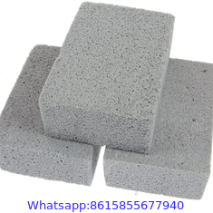 Grill Griddle Cleaning Brick Block, Heavy Duty Grill Cleaning Stone Bricks with Handle, Pumice Griddle Cleaning Stone