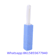 Pumice Cleaning Stone Pumice Scouring Pad with Handle Toilet Bowl Cleaner Hard Water Ring Remover
