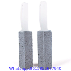 pumice cleaning stone toilet cleaner with handle for Toilet Bowl Ring Remover and Hard Water Rings cleaner stick