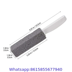 sink cleaning stick toilet bathroom toilet brush rectangle clean pumice stone