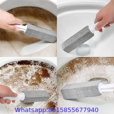 Pumice Cleaning Stone Pumice Sticks with Handle Toilet Bowl Ring Remover Bathroom Cleaner Stones For SHard Water Stains