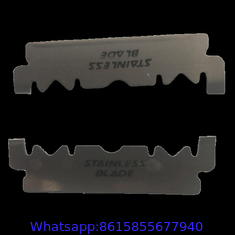 100pcs Platinum Coating Stainless Steel Half Single Edge Razor Blades for Professional Barber Straight Razor Shop