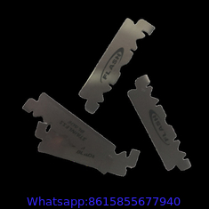Wholesale high quality custom logo 100 pcs single edge barber razors blades for professional face shaving