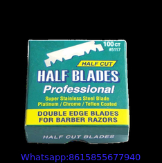 Wholesale Barber Shaving Mens Stainless Steel Safety Half Single Edge Razor Blade
