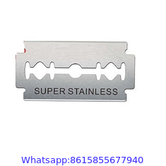 Double Edges Metal Edge Salon Disposable Safety Stainless Steel Strip Shave Razor Blade