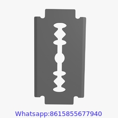 Double Edges Metal Edge Salon Disposable Safety Stainless Steel Strip Shave Razor Blade