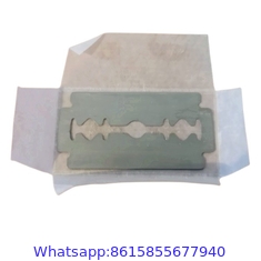 double edge brand name razor blades made by professional razor blade factory