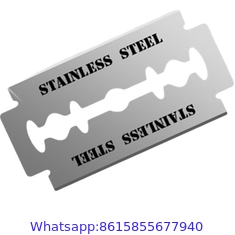 Universal Double Edge Safety Razor Blades Sharp Stainless Steel Shave Blade Replaceable Blade For Classic Razor 10 PCS 1