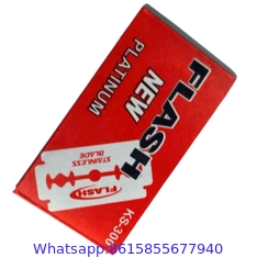Custom logo stainless steel double edge razor blade