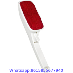 Rotatable Electrostatic Dust Removal Brush Clothes Dry Cleaning Sticking Device Hair Reusable Static Coat Pet Fur Remove