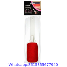 Rotatable Electrostatic Dust Removal Brush Clothes Dry Cleaning Sticking Device Hair Reusable Static Coat Pet Fur Remove