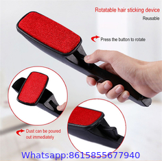 Efficient rotatable Self-Cleaning Cat and Dog Dust Wiper Lint Roller clothes Brush