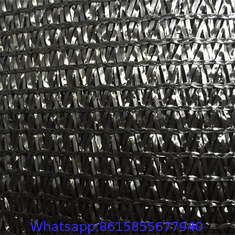 Black Nets Sun Shade Screen Mesh With UV Resistant 80gsm - 130gsm