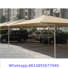 Hdpe Anti UV Sun Shade Sail / Square Shade Sail For Car Park 185gsm - 220gsm