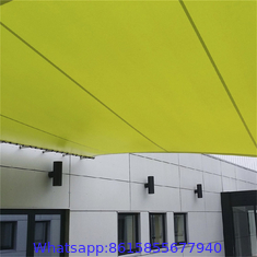 Hdpe Anti UV Sun Shade Sail / Square Shade Sail For Car Park 185gsm - 220gsm