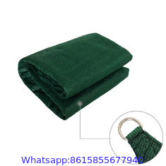 Triangle HDPE Fabric Sun Shade Sail For Outdoor , 100% UV Resistant