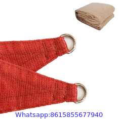 Decorative Sunshine Outdoor Shade Sail Fabric For Garden , Beige Color