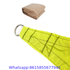Decorative Sunshine Outdoor Shade Sail Fabric For Garden , Beige Color