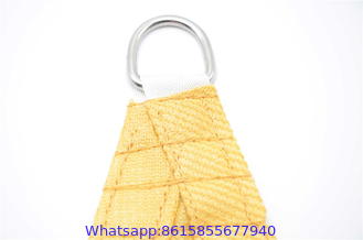 Triangle Patio Column Sun Shade Sail Hdpe , Square Shape Sail 5x5x5m