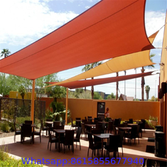 Triangle Patio Column Sun Shade Sail Hdpe , Square Shape Sail 5x5x5m