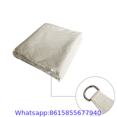 Triangle Patio Column Sun Shade Sail Hdpe , Square Shape Sail 5x5x5m